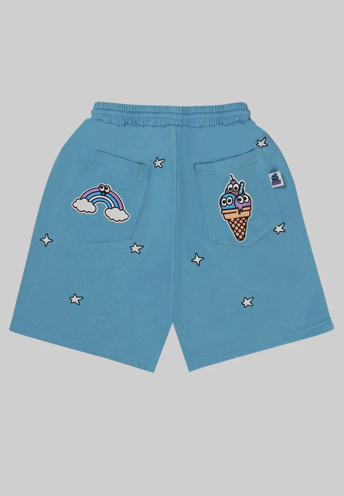 Jas & Mika "Dreams" Shorts Blå - Image 4