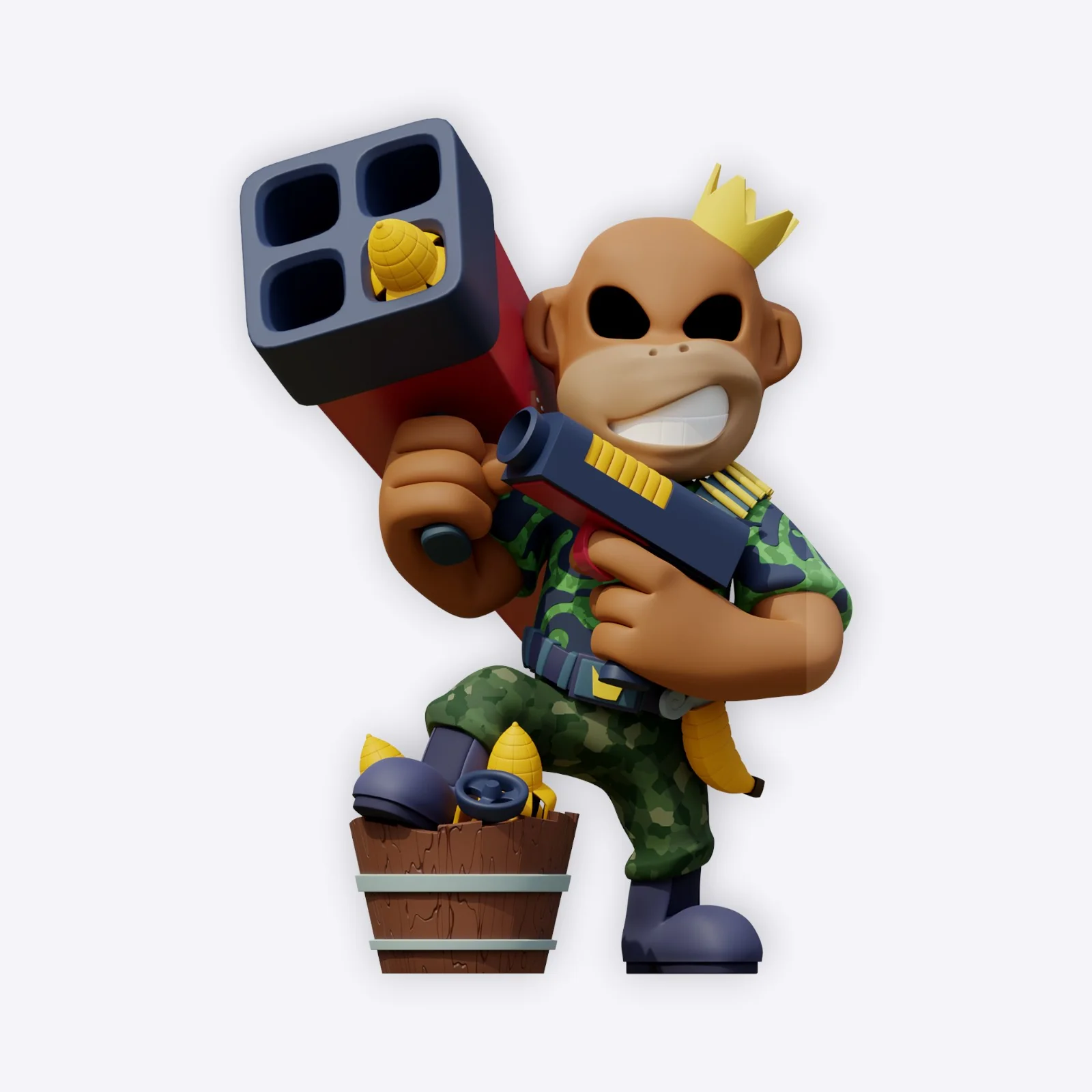 PEEPZ - FirstGrade Monkey "Bazooka Edition" (1st Ed.) - Image 3