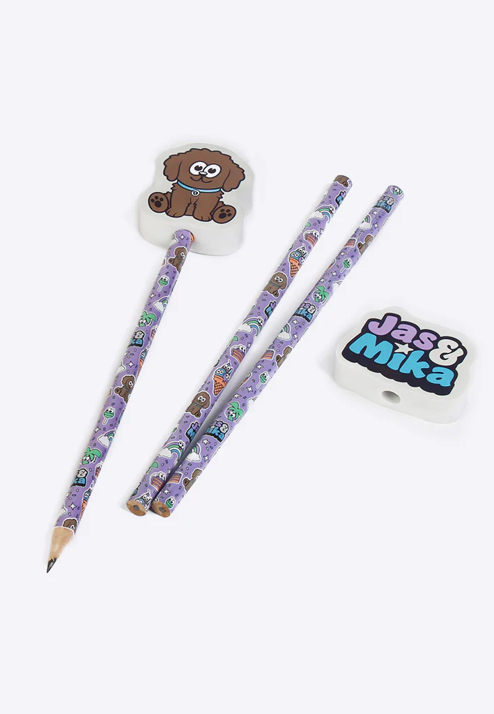 Jas & Mika Dreams Blyanter og Viskelæder - Image 3